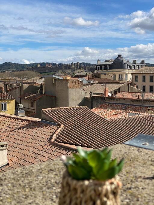 Le Jaffa Vue Sur La Cite Apartman Carcassone Kültér fotó