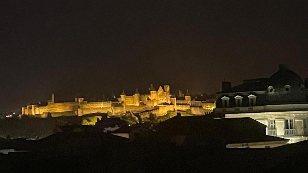 Le Jaffa Vue Sur La Cite Apartman Carcassone Kültér fotó
